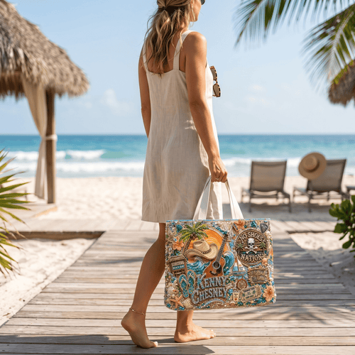 KNCN Summer Vibes Tote Bag HTTT