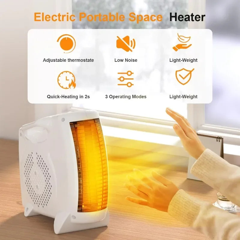 Winter Heater Home Portable High-power Fast Heating Electric Heater Three-dimensional Safe Energy-saving Silent Electric Heater